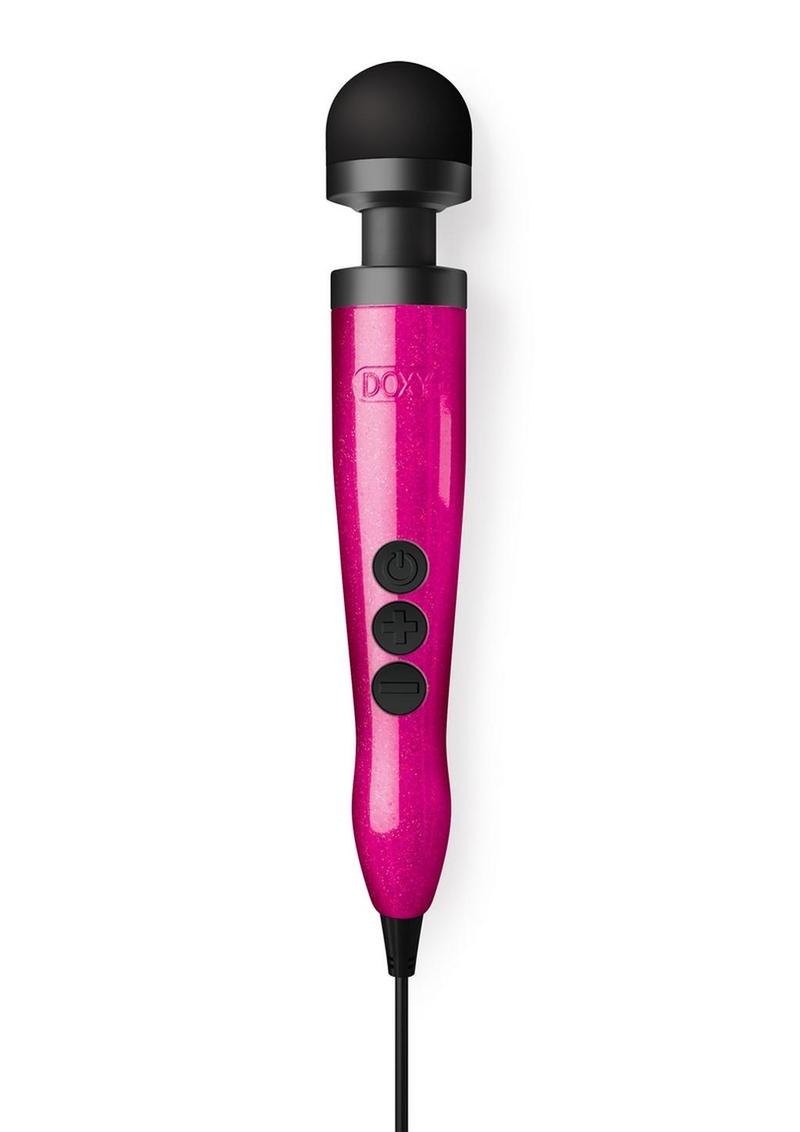 Masajeador Doxy Die Cast de 3 varitas con enchufe - Rosa intenso