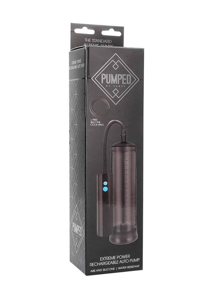 Bomba de vacío automática recargable de potencia extrema Pumped - Negra