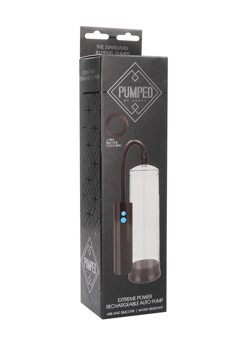 Bomba automática recargable de potencia extrema Pumped - Transparente