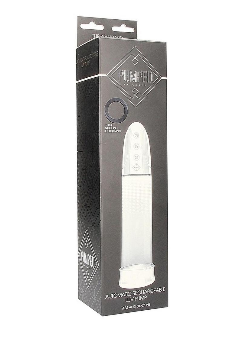 Bomba de leche Luv automática recargable y bombeada - Transparente