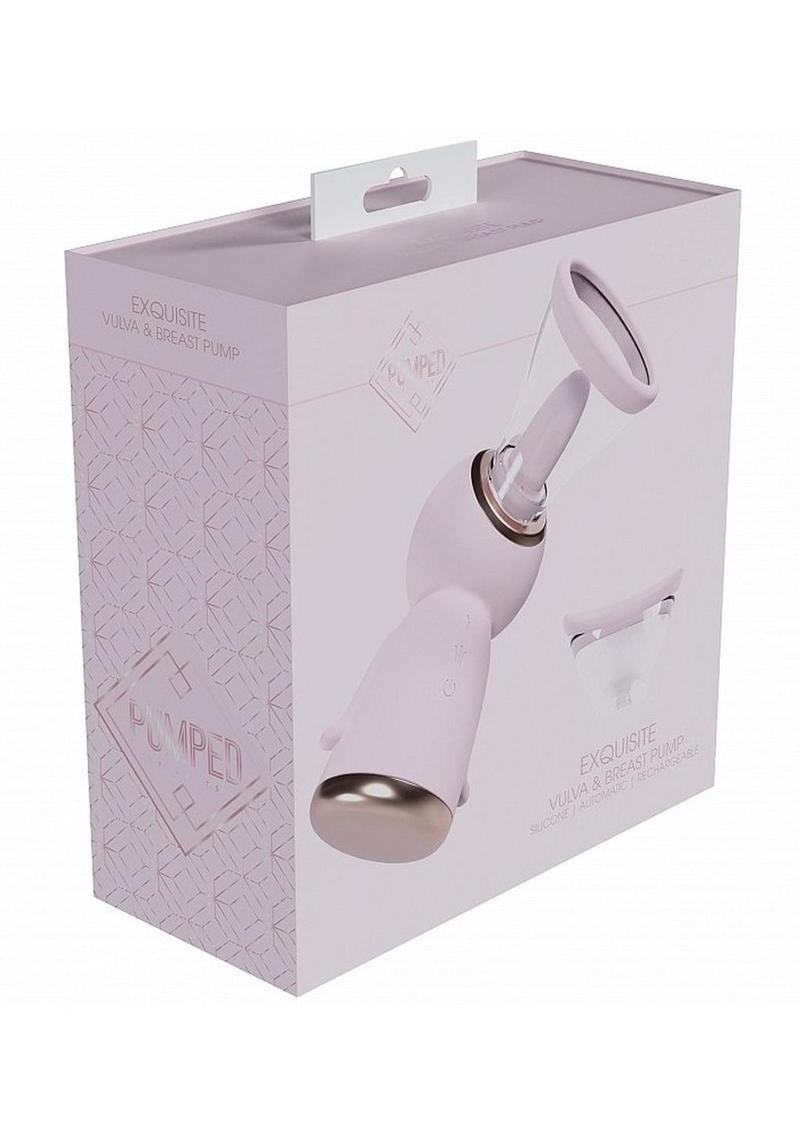 Extractor de leche y vulva automático de silicona recargable de 13 velocidades, color rosa