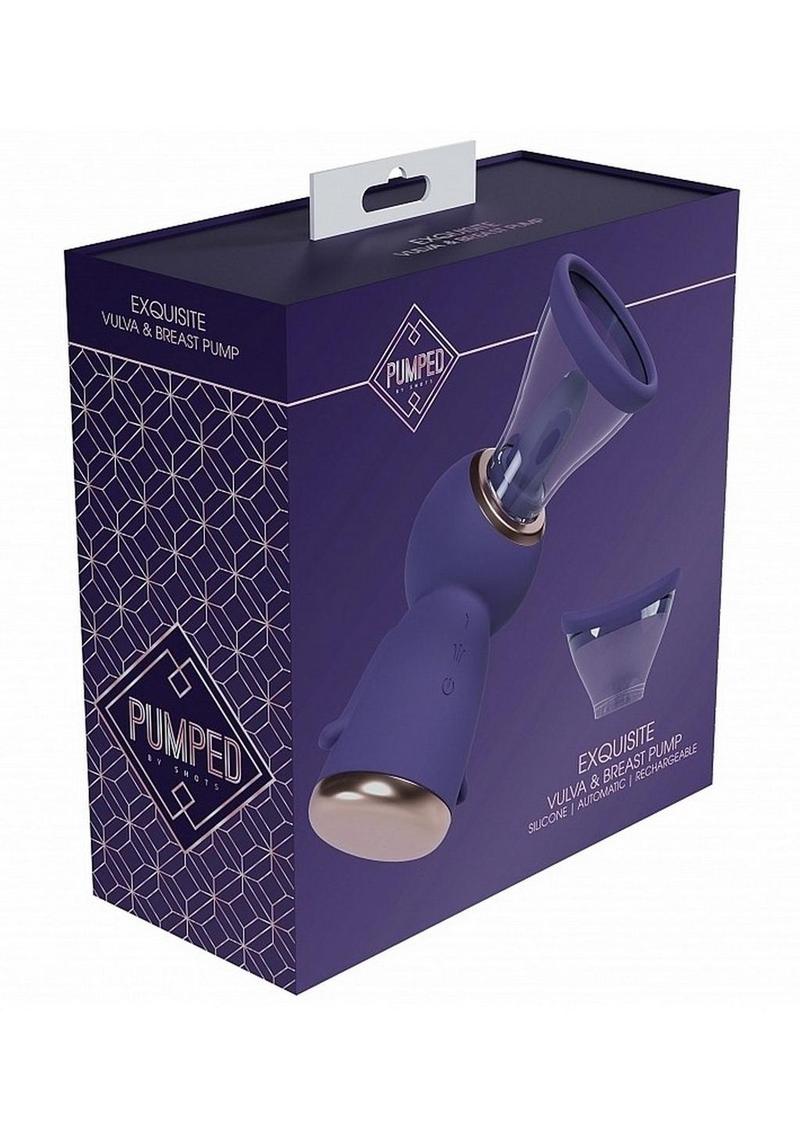 Extractor de leche y vulva automático de silicona recargable de 13 velocidades, color morado