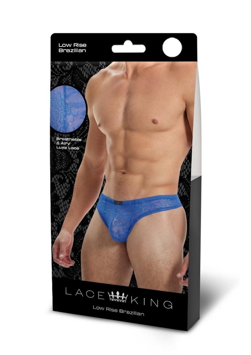 Bikini de encaje Lace King - M/L - Azul