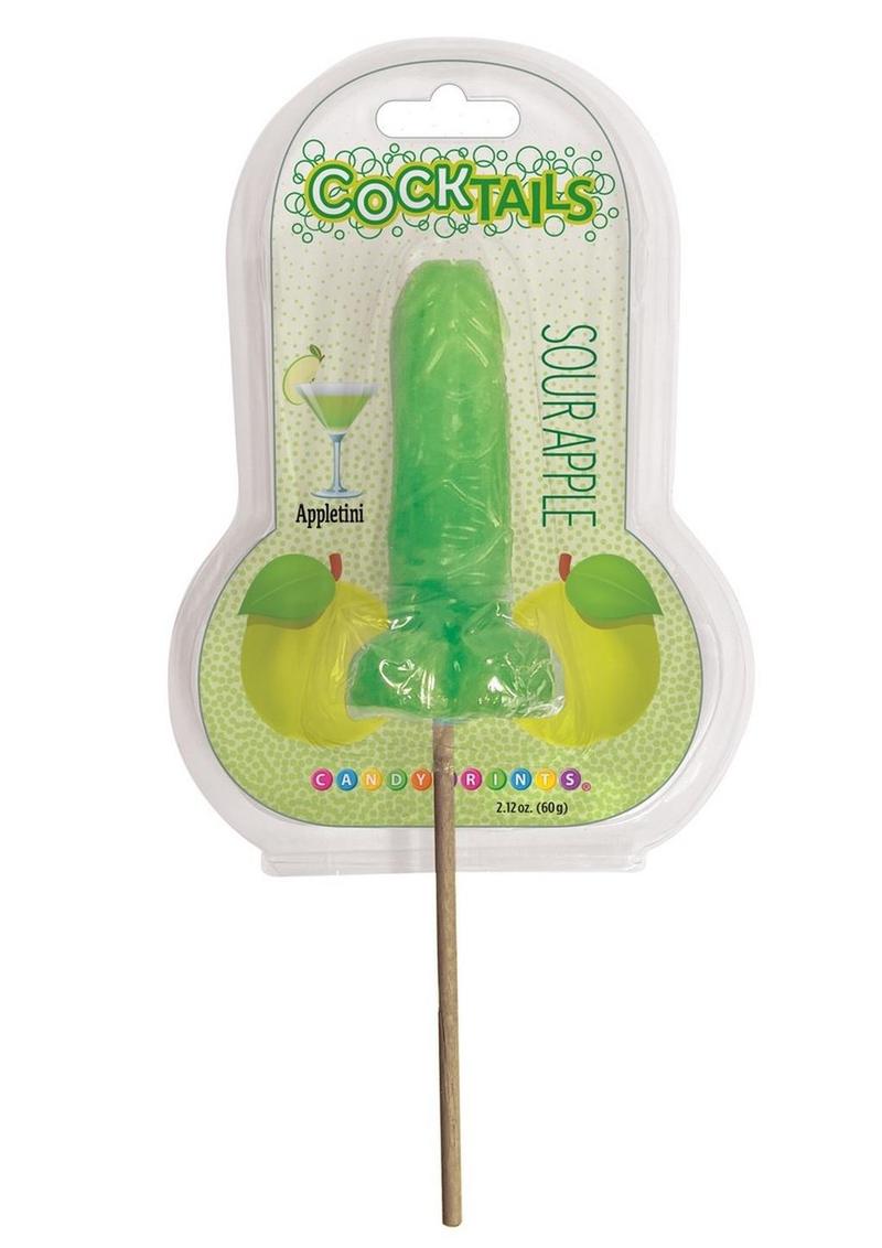 Cócteles 3D Piruletas - Manzana Ácida