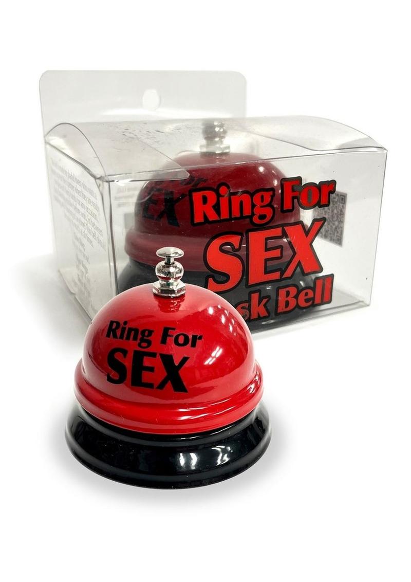 Toca la campana para sexo en el escritorio - Rojo/Negro