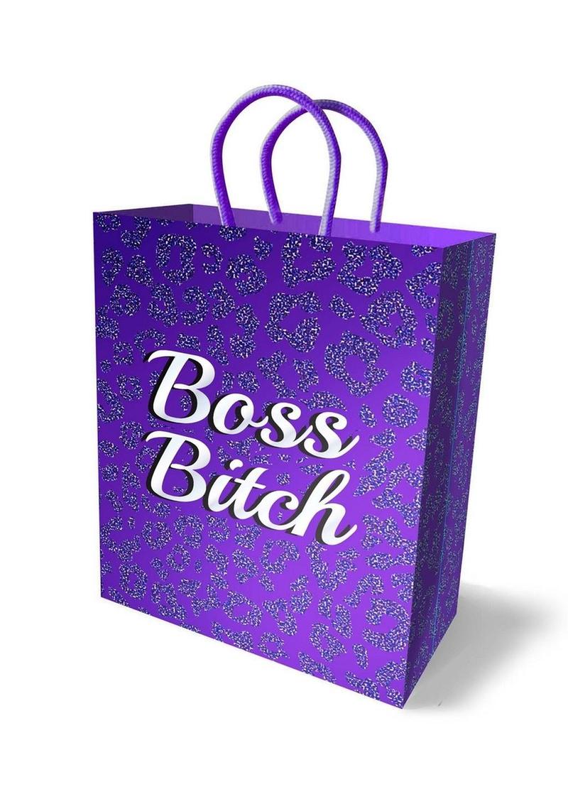 Bolsa de regalo Boss Bitch - Morado/Blanco