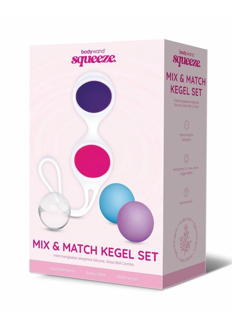 Bodywand Squeeze - Juego de pesas de silicona para Kegel (15-74 g)