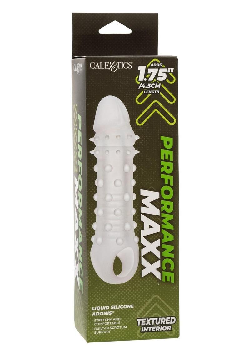 Extensión de pene Adonis de silicona líquida Performance Maxx - Transparente