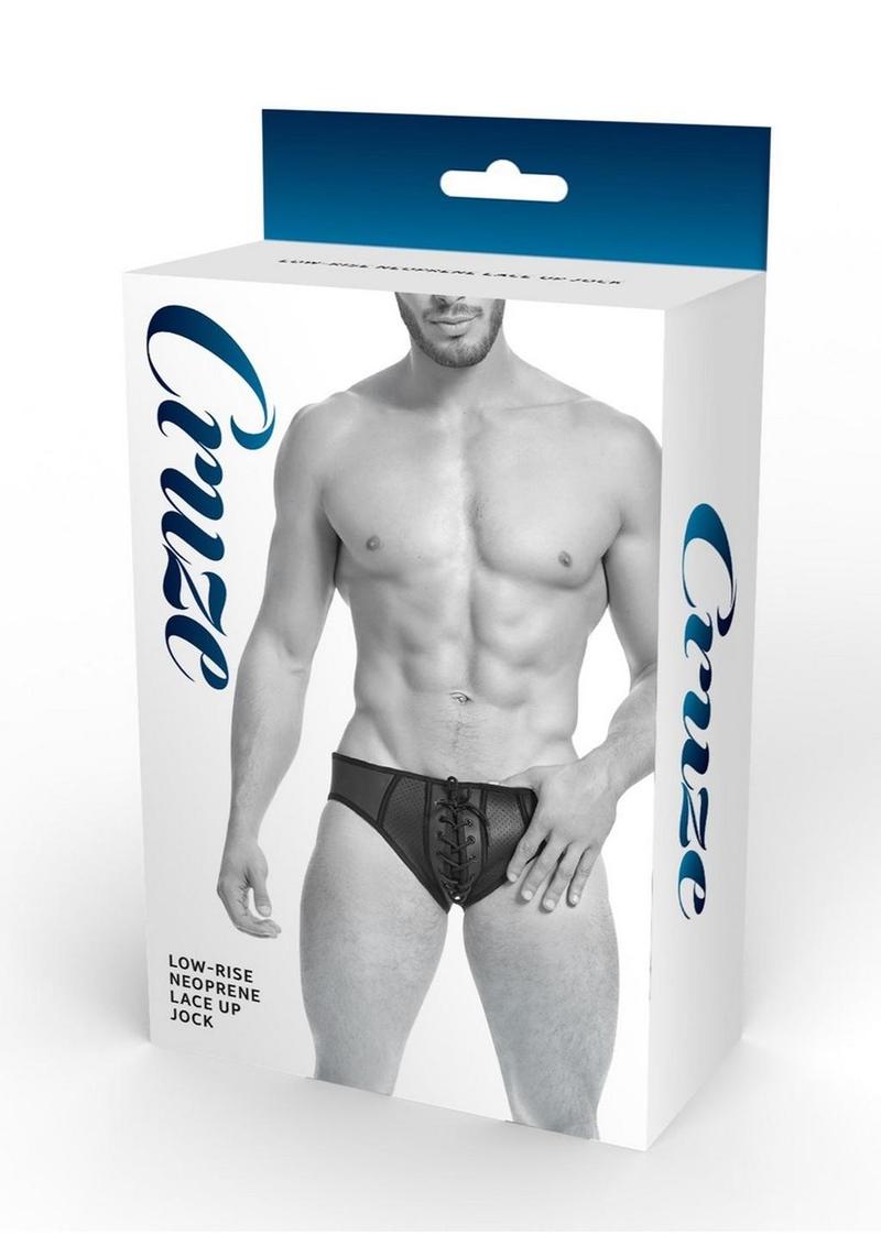 Braguita con cordones Cruze Kick-Off - Talla pequeña/mediana - Negra