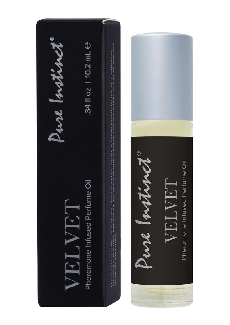 Perfume en roll-on con feromonas Pure Instinct - Terciopelo - 10,2 ml/0,34 oz