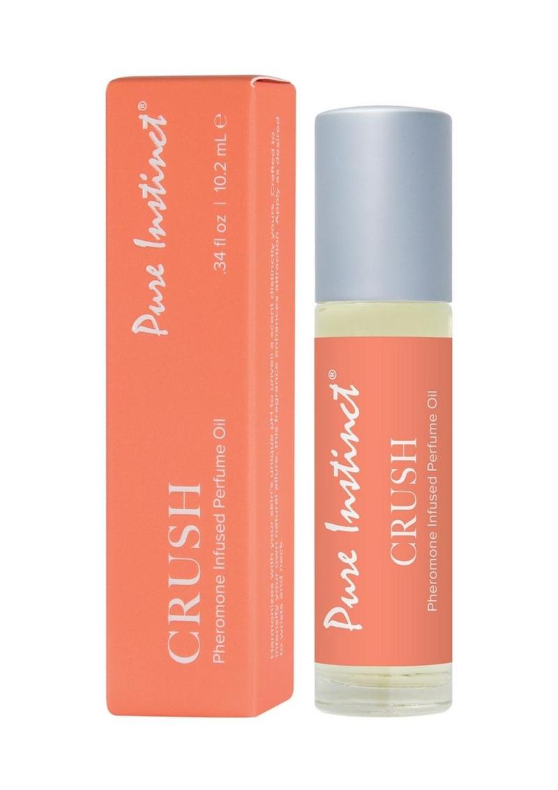 Aceite aromático roll-on con feromonas Pure Instinct - Crush - 10,2 ml/0,34 oz