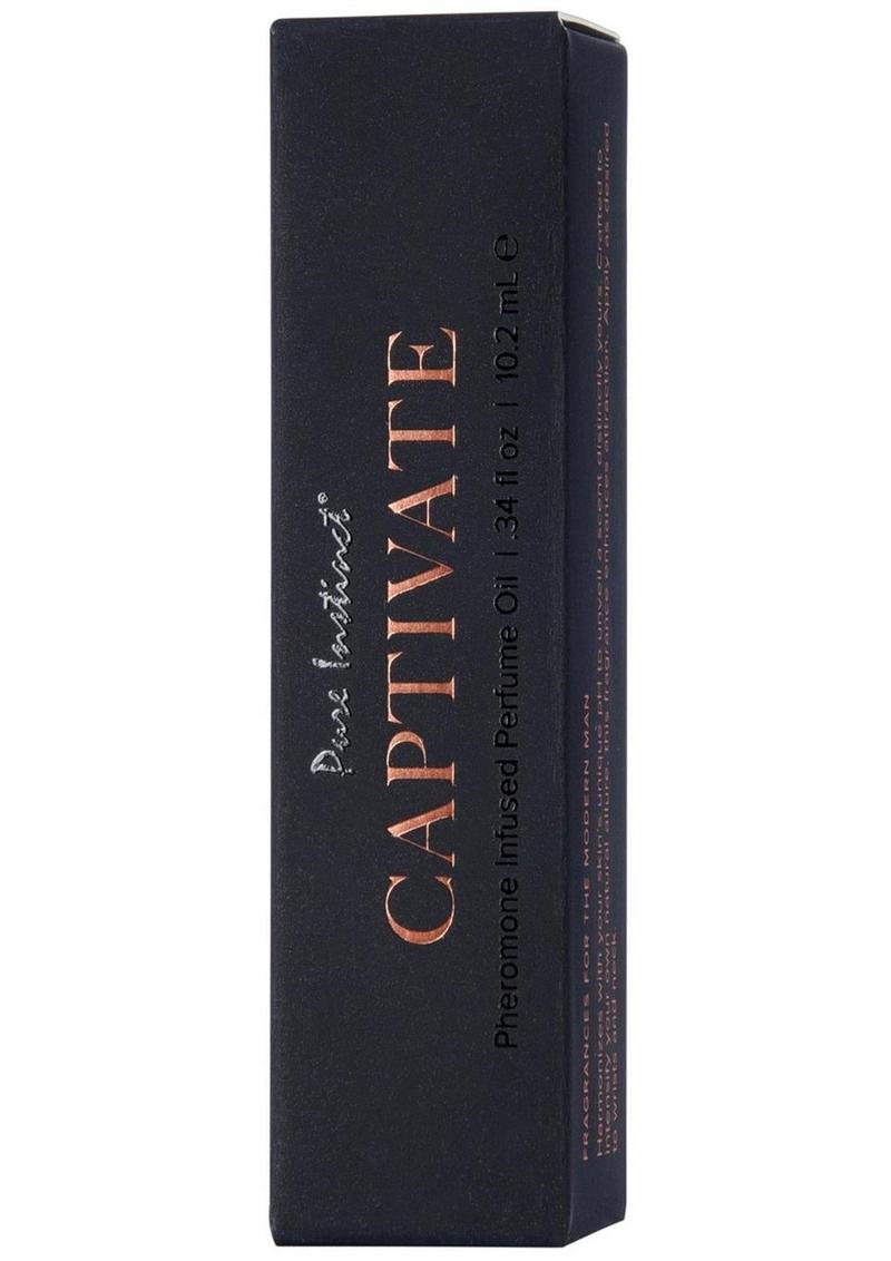 Aceite de perfume con feromonas Pure Instinct - Captivate - 10,2 ml/0,34 oz