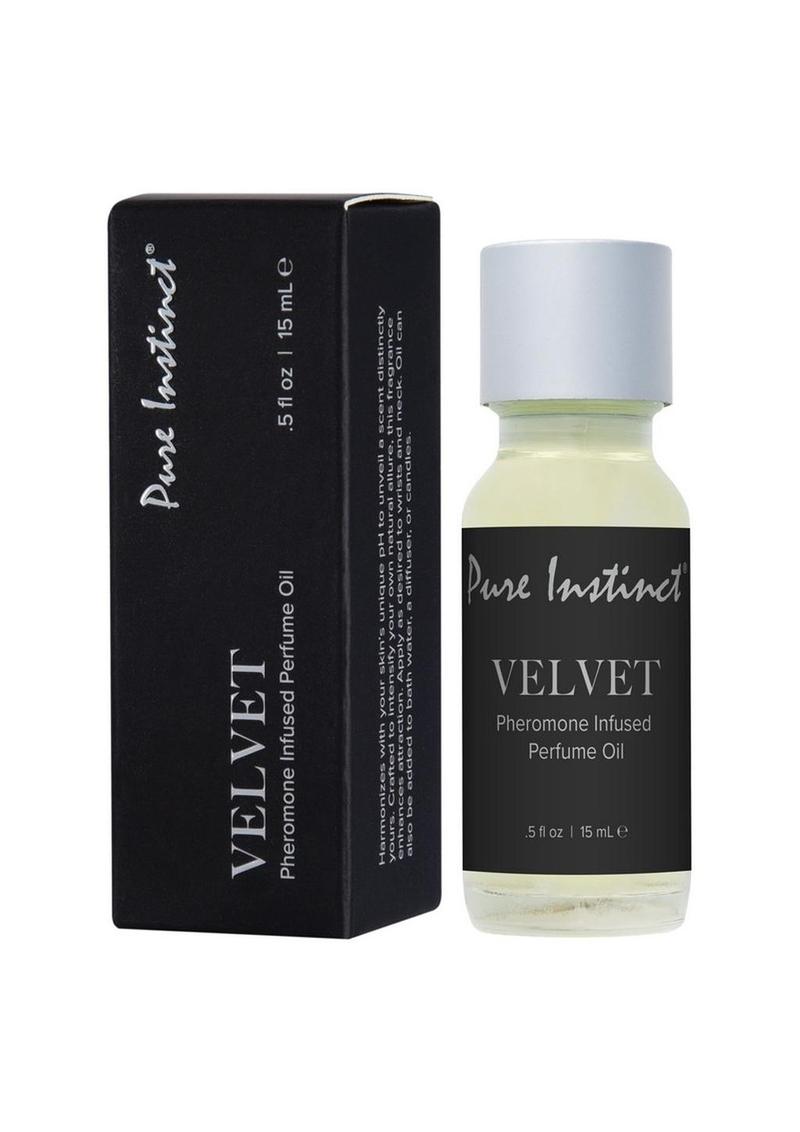 Perfume con feromonas Pure Instinct en gotero - Terciopelo - 15 ml/0,5 oz