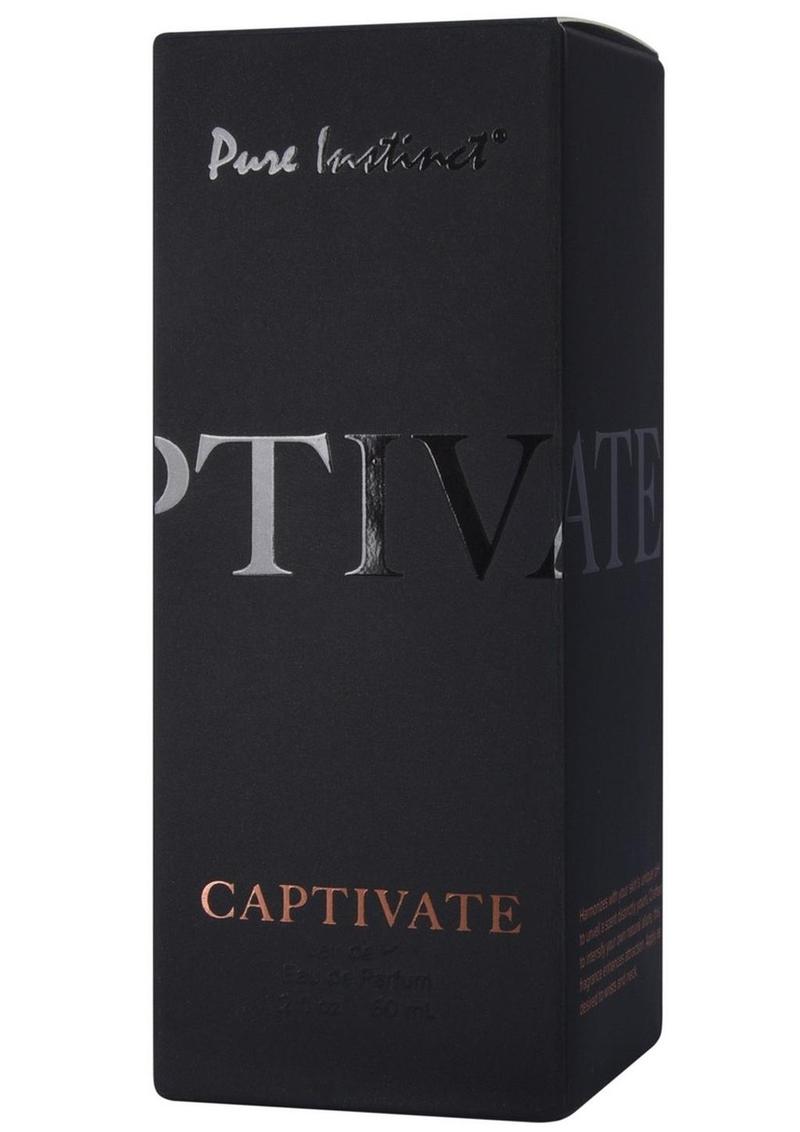 Perfume en spray Pure Instinct con feromonas - Captivate - 60 ml/2 oz