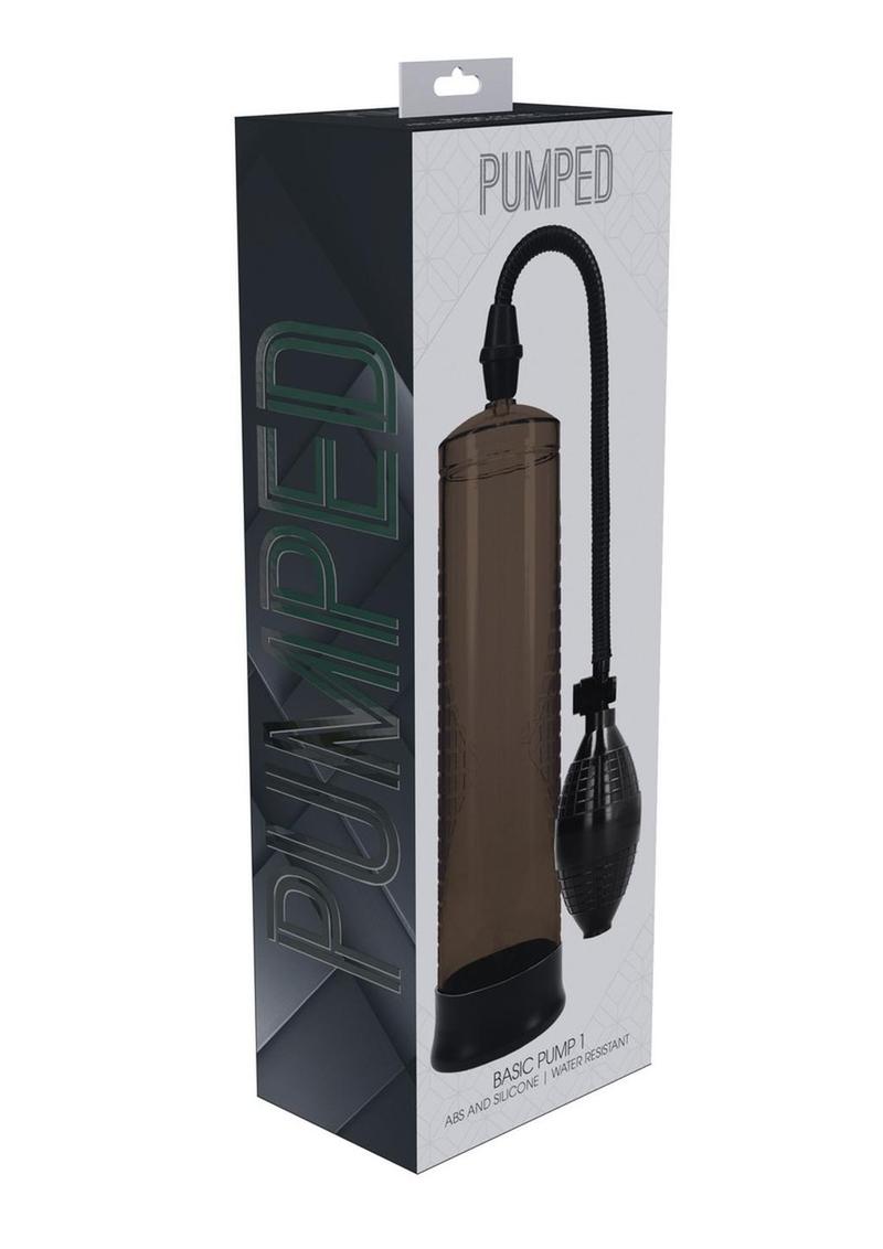 Bomba de pene de silicona resistente al agua Pumped Basic Pump 1 - Negra