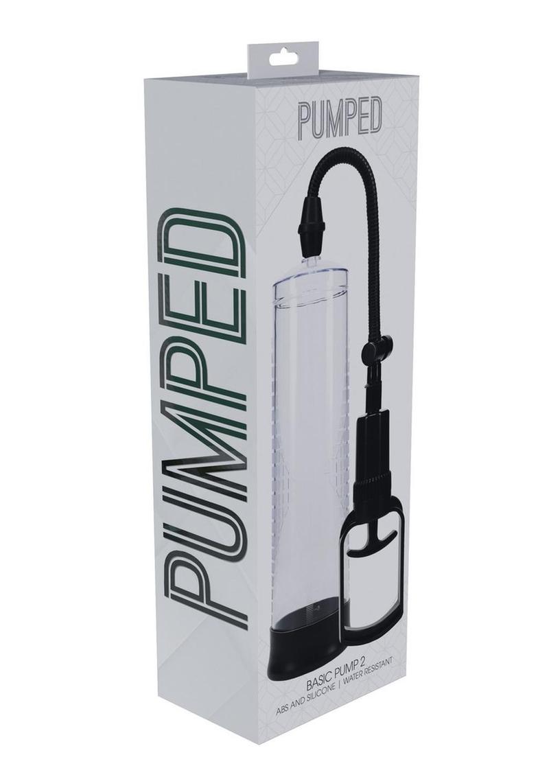 Bomba de pene de silicona resistente al agua Pumped Basic Pump 2 - Transparente