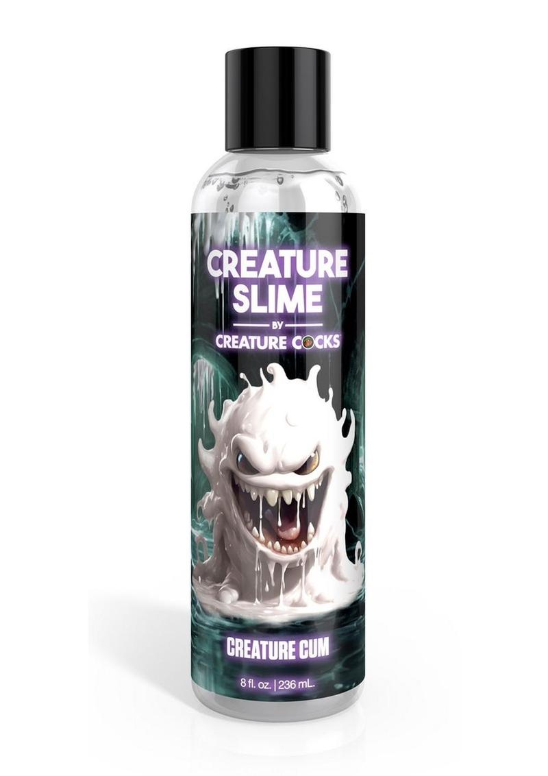 Lubricante a base de agua Creature Slime Creature Cum Jizz sin aroma, 8 oz