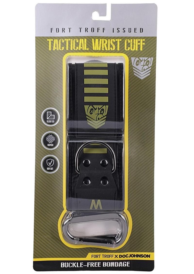 Muñequeras tácticas Fort Troff - Negras