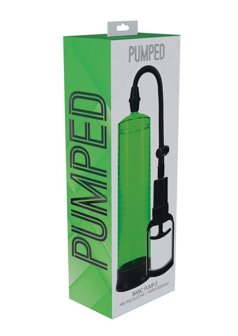 Bomba de pene de silicona resistente al agua Pumped Basic Pump 2 - Verde