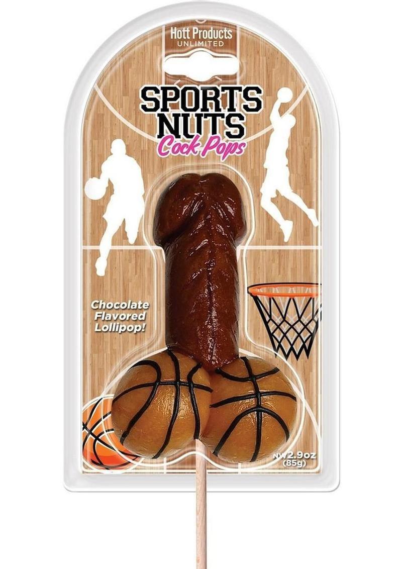Pelotas de baloncesto con forma de gallo de Sports Nuts - Chocolate