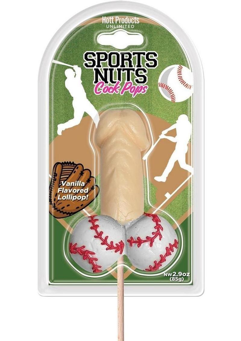 Pelotas de béisbol Sports Nuts Cock Pop - Vainilla
