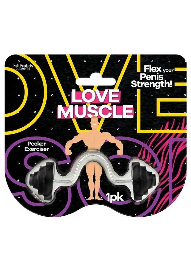 Ejercitador de pene Love Muscle - Gris