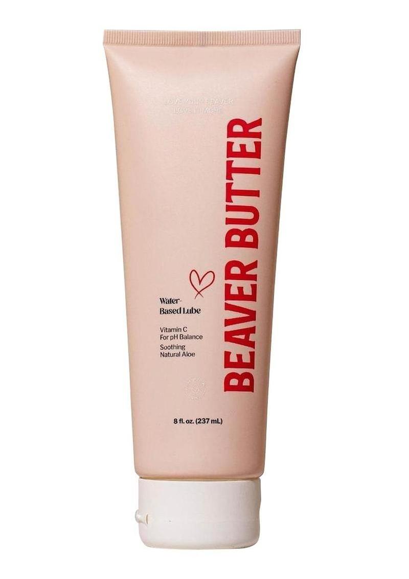 Lubricante a base de agua Beaver Butter de 8 oz