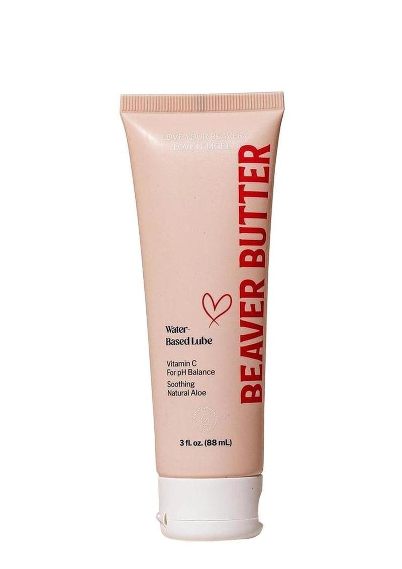 Lubricante a base de agua Beaver Butter de 3 oz