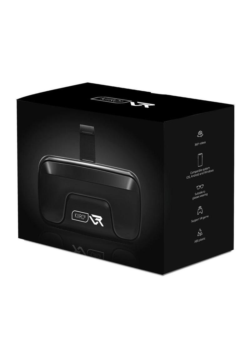 Gafas de realidad virtual Kiiroo negras