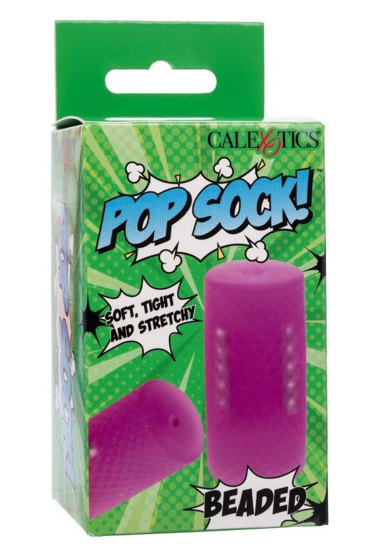 Masturbador con cuentas Pop Sock - Morado