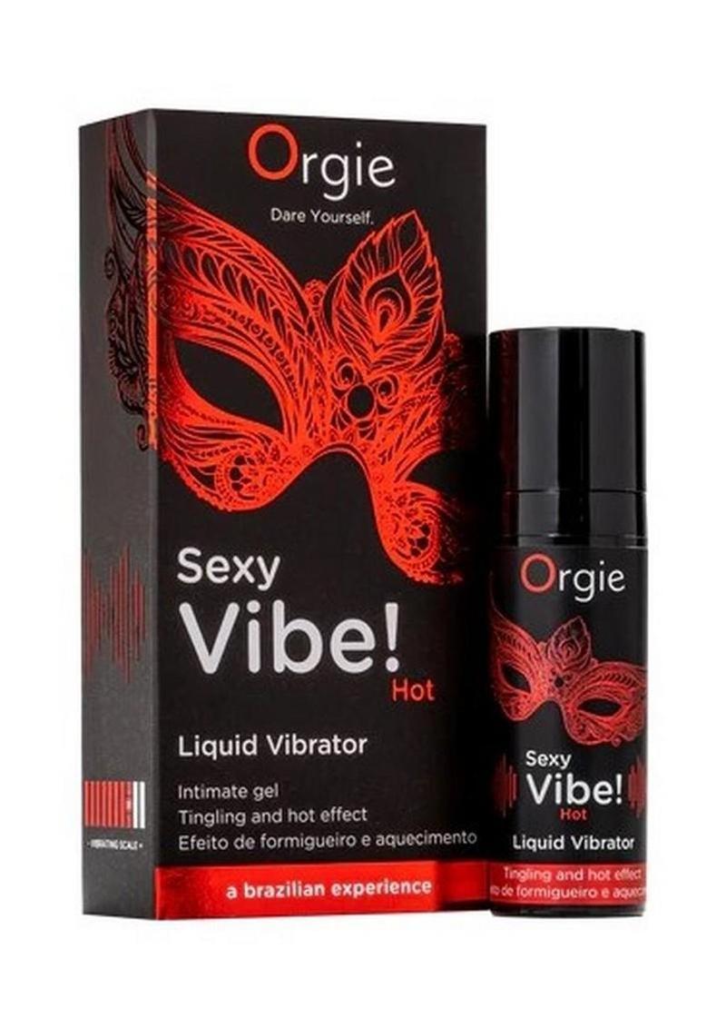 ¡Vibrador Orgie Sexy! Vibrador Líquido Caliente